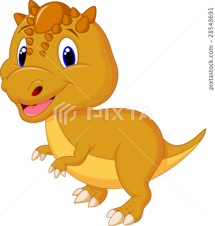 Cute dinosaur cartoon Cute dinosaur cartoon 28548691