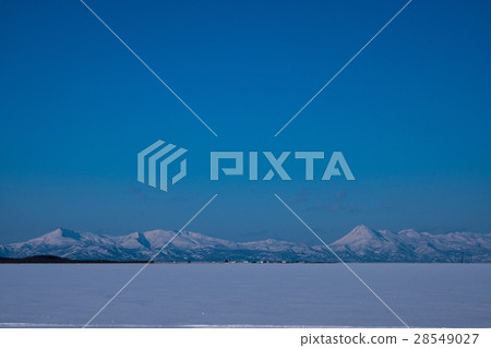 冬天的知床山脈（奧沙瓦町） 28549027