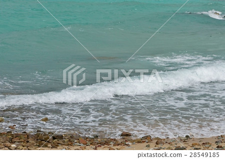 海，波浪，豐滿，海岸 28549185