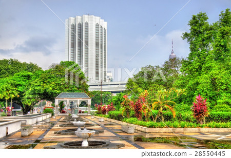 View from National Mosque of Malaysia in Kuala 28550445