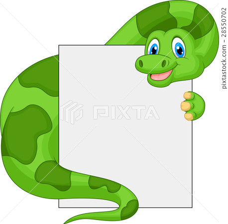 Cute dinosaur cartoon holding blank sign 28550702