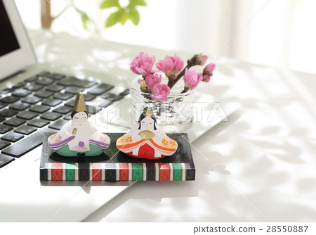 Dolls and personal computer Dolls and personal computer 28550887