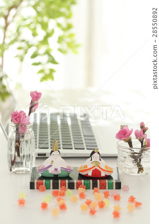 Dolls and personal computer Dolls and personal computer 28550892