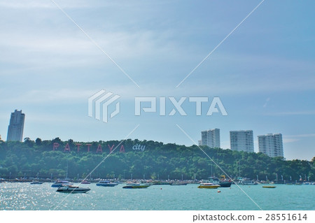 View of Pattaya, Thailand (Pattaya, Chonburi Province, Thailand) 28551614