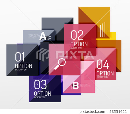 Colorful triangles and squares Colorful triangles and squares 28551621