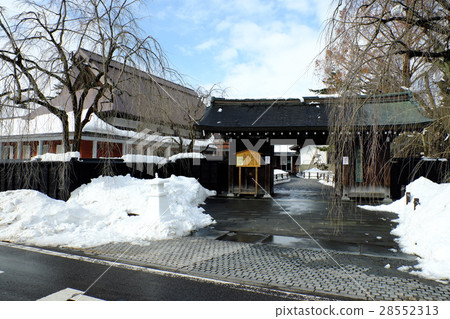 Kakunoda samurai residence in the winter season Kakunoda samurai residence in the winter season 28552313