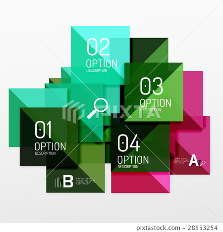 Square infographic banner. 28553254