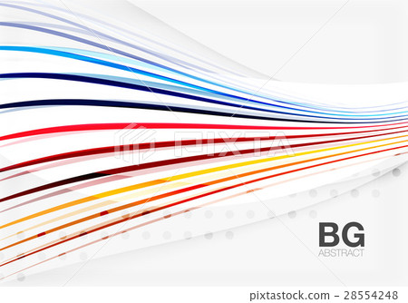 Wave lines abstract background Wave lines abstract background 28554248