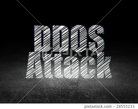 Protection concept: DDOS Attack in grunge dark Protection concept: DDOS Attack in grunge dark 28555215