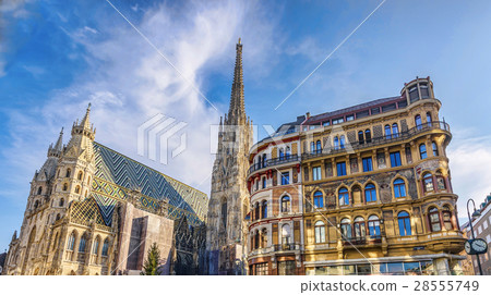 St stephen cathedral on stephansplatz in vienna 28555749