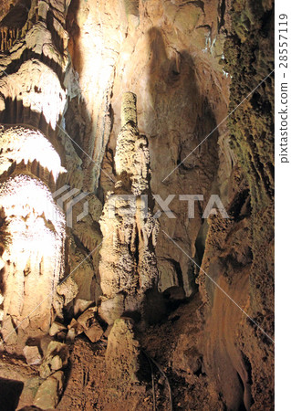 stalactites in cave located in Serbia stalactites in cave located in Serbia 28557119