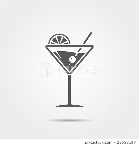 Martini glass icon Martini glass icon 28558197