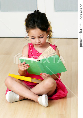 preschooler with book preschooler with book 28558372