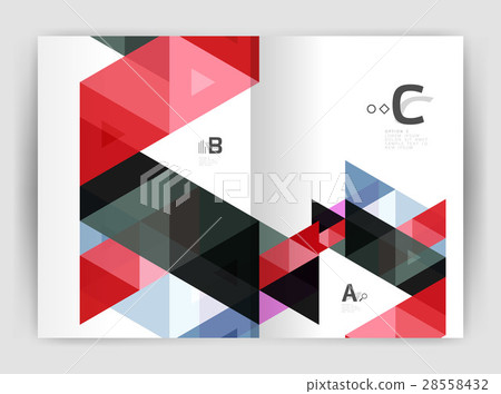 Modern business brochure or leaflet print cover 28558432