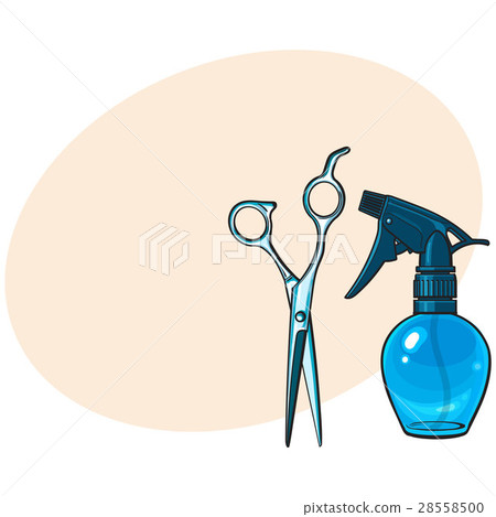 Plastic hairdresser spray bottle and professional Plastic hairdresser spray bottle and professional 28558500