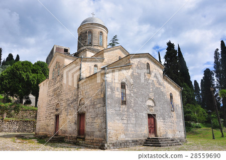The temple of St. Simon the zealot in New Athos The temple of St. Simon the zealot in New Athos 28559690