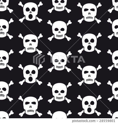 Sculls seamless pattern Sculls seamless pattern 28559801