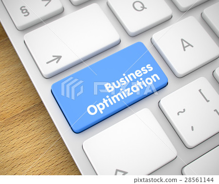 Business Optimization - Inscription on the Blue 28561144