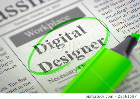 Now Hiring Digital Designer. 3D. Now Hiring Digital Designer. 3D. 28561587