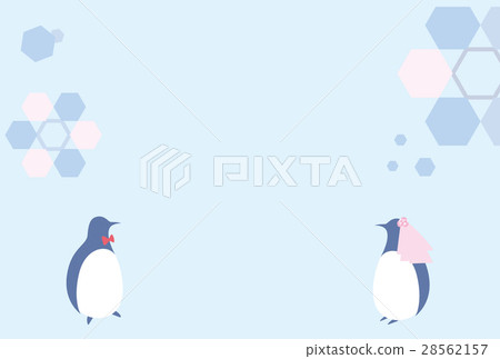 Penguin postcard template Penguin postcard template 28562157