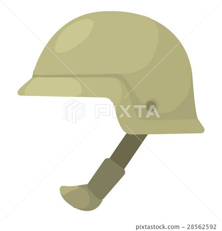 Soldier helmet icon, cartoon style Soldier helmet icon, cartoon style 28562592