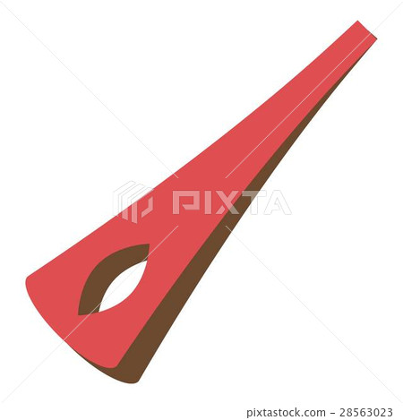 Barber barrette pin icon, flat style Barber barrette pin icon, flat style 28563023