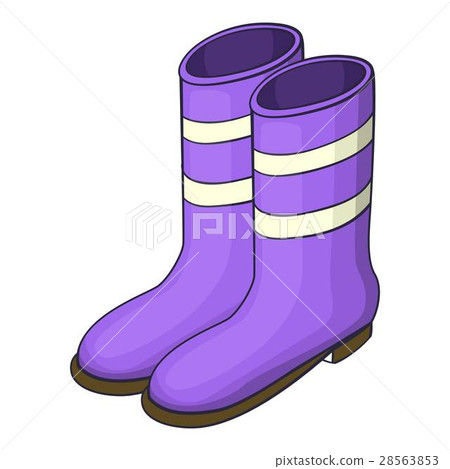 Work boots icon, cartoon style Work boots icon, cartoon style 28563853
