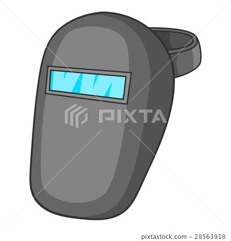 Welder mask icon, cartoon style 28563918