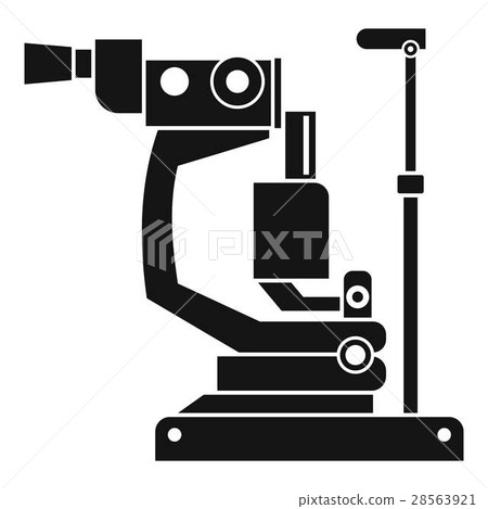 Phoropter icon, simple style 28563921