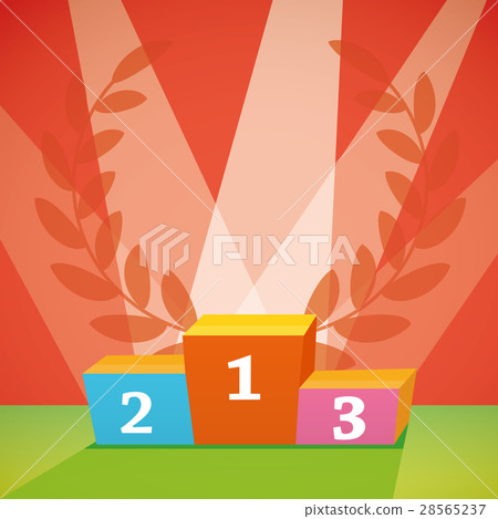 Podium illustration 28565237