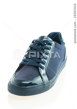 Blue leather shoes Blue leather shoes 28565910