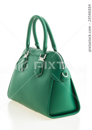 Beautiful elegance and luxury fashion green handbag 28566884