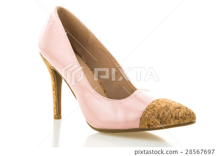 Beautiful elegance and luxury pink high heel 28567697