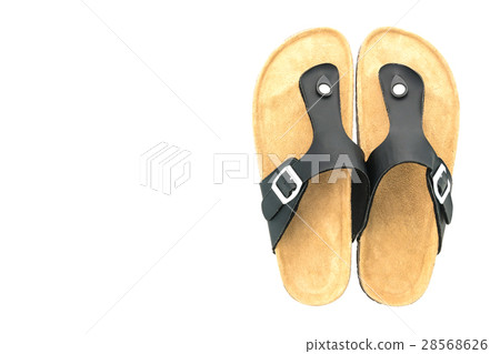 Men leather sandal and flip flop shoes 28568626