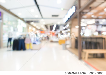 Abstract blur shopping mall 28572885