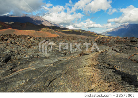 Lava field at Tolbachik volcano, after eruption in Lava field at Tolbachik volcano, after eruption in 28575005