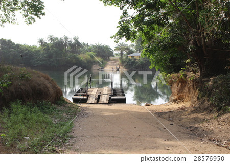 Sierra Leone Republic Northern Province Portrait Crossing the Rochel River Sierra Leone Republic Northern Province Portrait Crossing the Rochel River 28576950