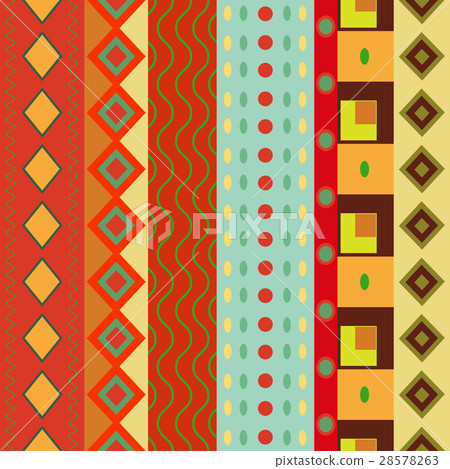 Bright Colorful seamless stripes pattern.  28578263