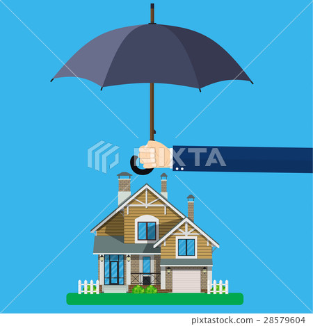Home insurance concept. 28579604