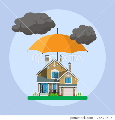 Home insurance concept. 28579607