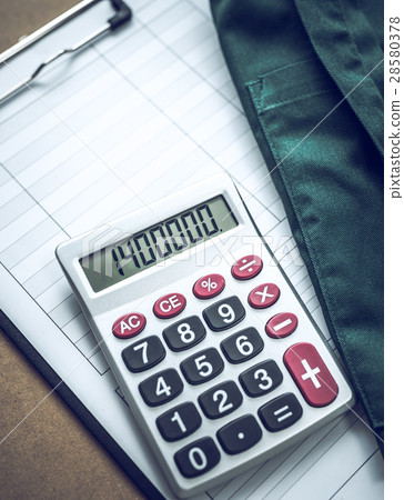 A calculator 28580378
