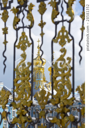 Ceremonial gate of Catherine Palace. Pushkin. Sain 28581352