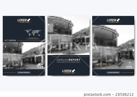 Modern vector template for brochure, leaflet 28586212
