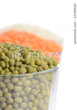 full glasses with mung, lentil and chick-pea full glasses with mung, lentil and chick-pea 28586689
