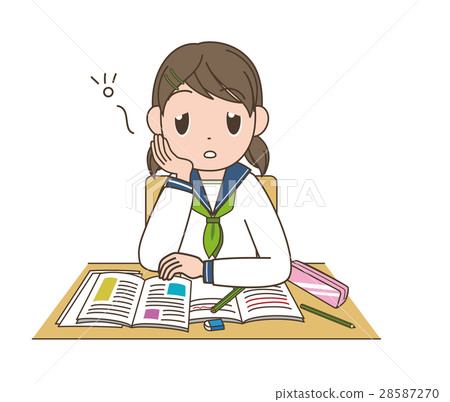 Beautiful girl students 28587270