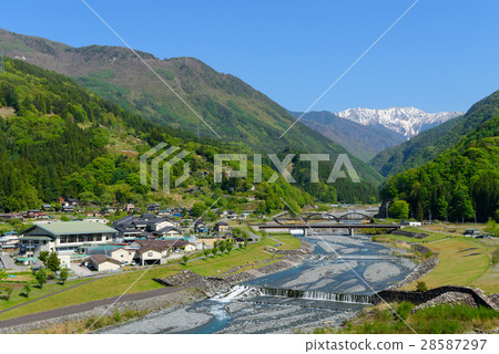 Settlements in Nagano Oka village and Minami Alps Akaishidake Settlements in Nagano Oka village and Minami Alps Akaishidake 28587297