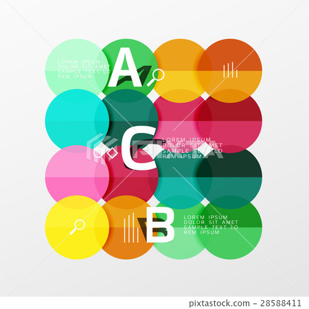 Round modern circle option infographic diagram Round modern circle option infographic diagram 28588411