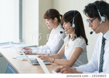 Call center operator business image 28589605