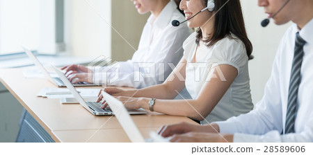 Call center operator business image 28589606