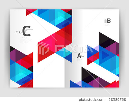 Print triangle modern print template 28589768
